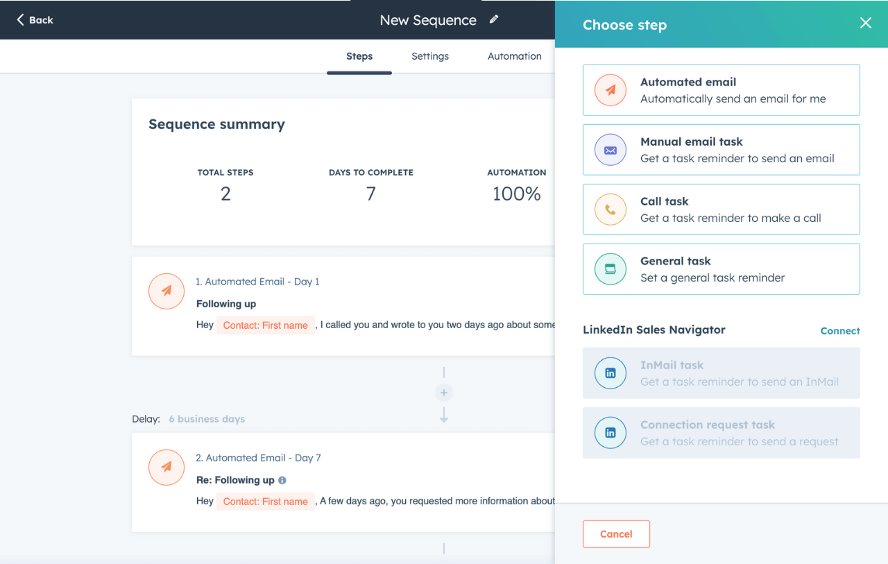 HubSpot Sales Sequences Streamline Communication
