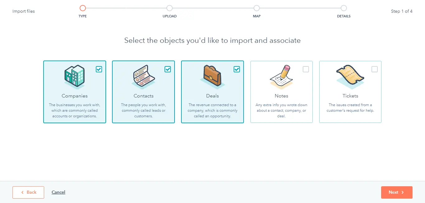 Data Export and Import
