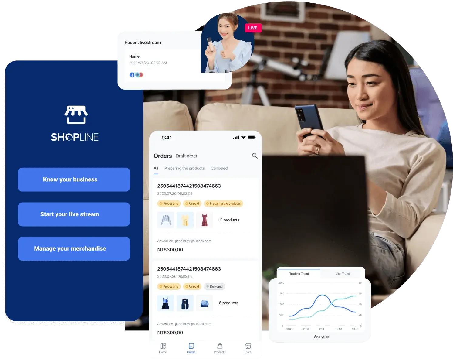 Shopline and Mobile Apps