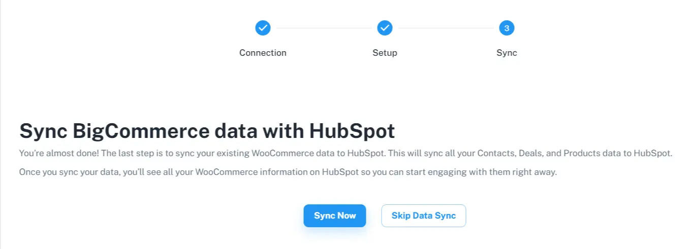 Bigcommerce + HubSpot