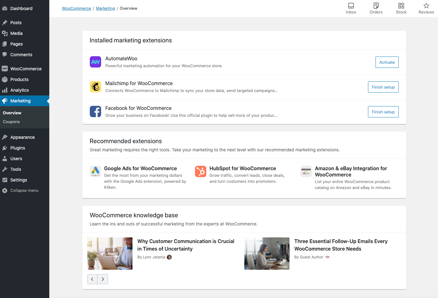 woocommerce-marketing-features