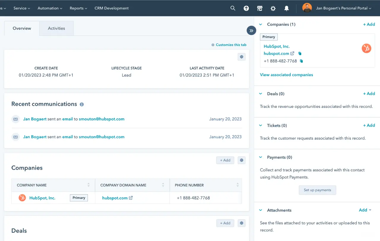 Set Up Tracking for Emails and Forms