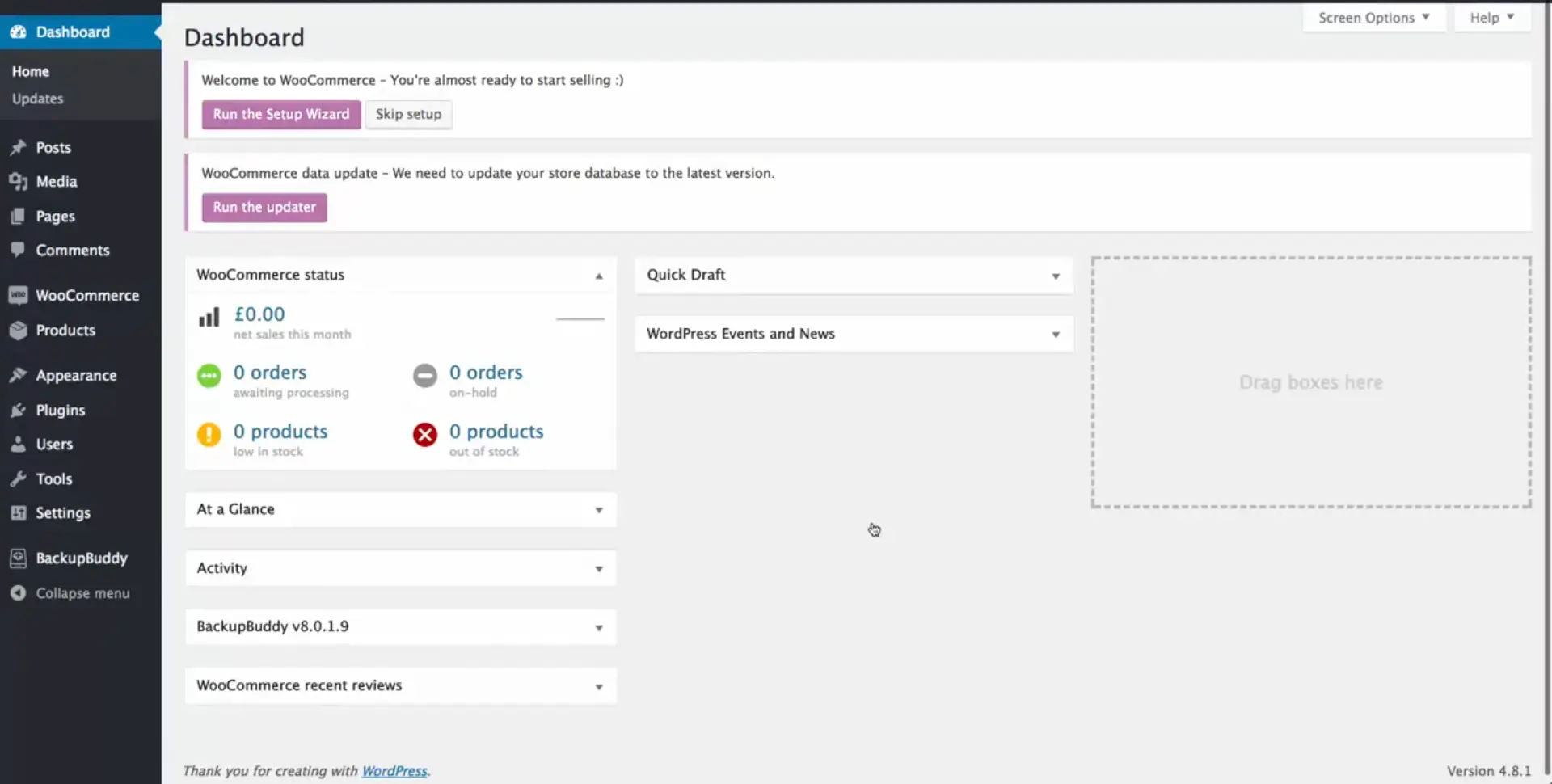 woocommerce-dashboard