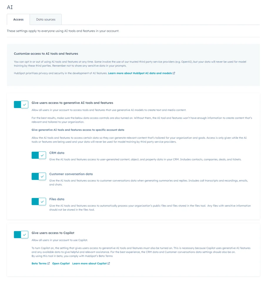 setup hubspot breeze ai