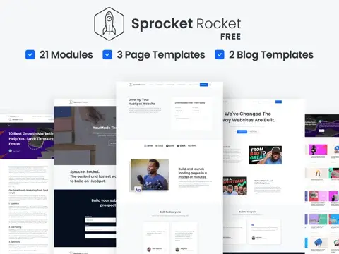 Sprocket Rocket Free Theme