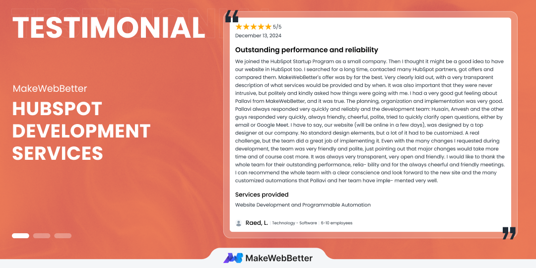 makewebbetter development testimonial