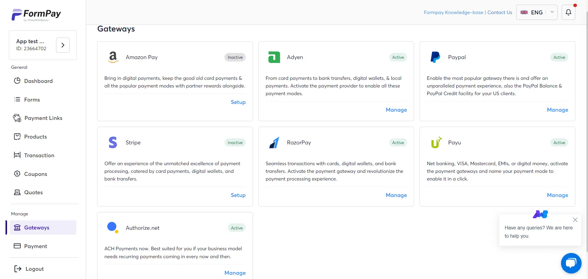 hubspot gateway integration