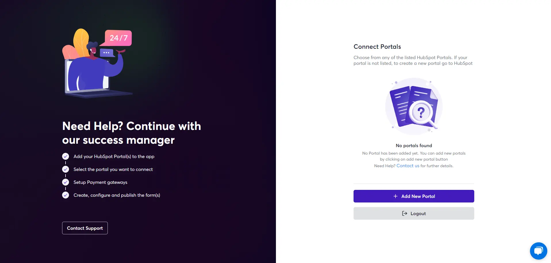 hubspot formpay integration