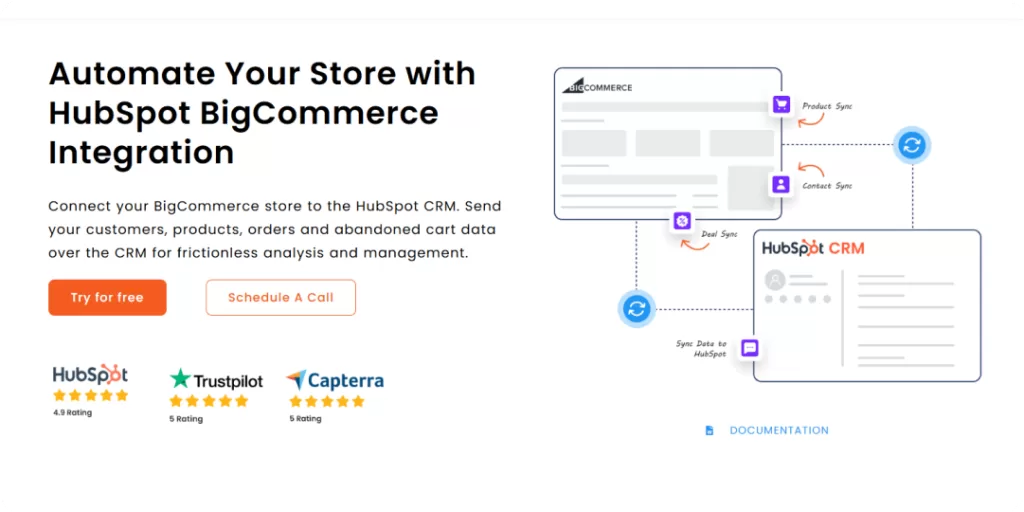 HubSpot BigCommerce Integration by MakeWebBetter