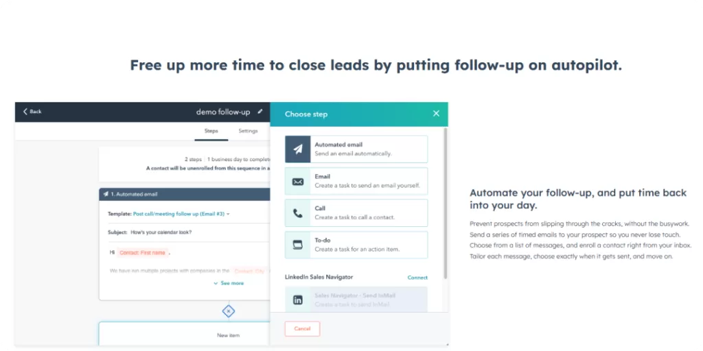 Moreover, Manufacturers can enhance their lead capturing efforts with HubSpot CRM