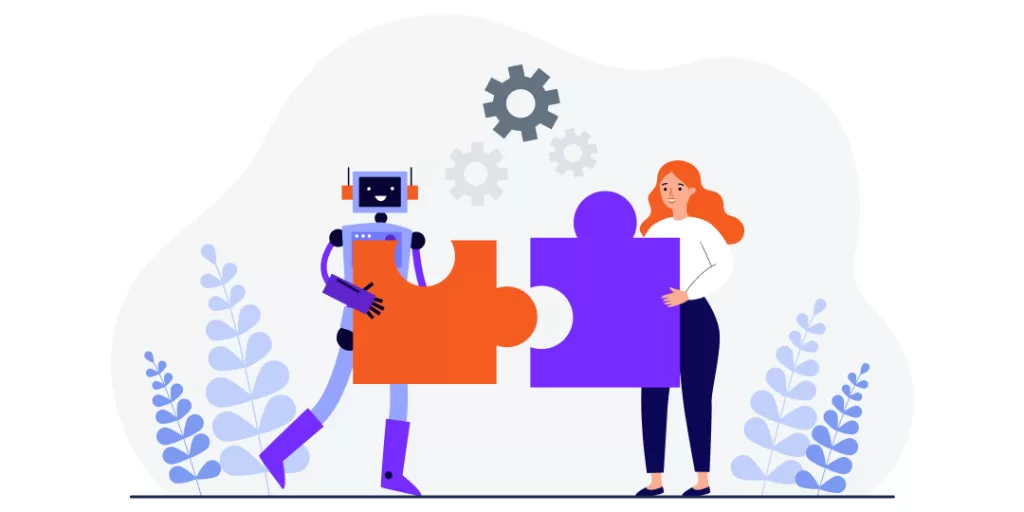 Furthermore, you should combine AI with human touch to get the best results