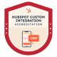 HubSpot Custom Integration Certification