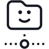 Data-backed agents icon
